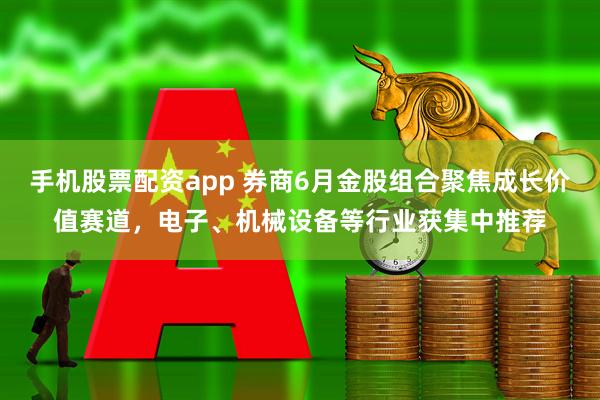 手机股票配资app 券商6月金股组合聚焦成长价值赛道，电子、机械设备等行业获集中推荐